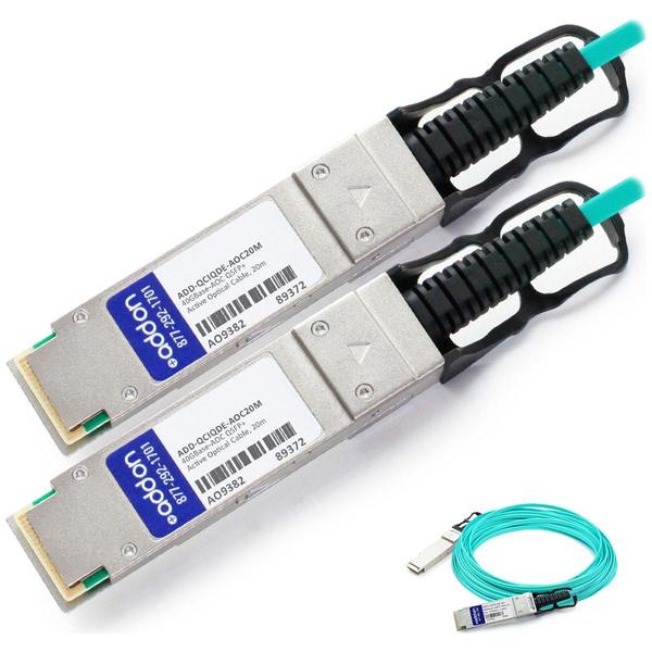 Add-On Addon Cisco To Dell Compatible 40Gbase-Aoc Qsfp+ To Qsfp+ Direct ADD-QCIQDE-AOC20M